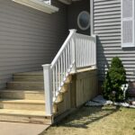 Extended porch steps